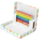 Hip Hop Dots Gift Card Boxes w/ White Interior