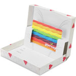 Valentine Gift Card Boxes w/ White Interior