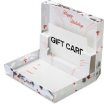 Holly Berry Gift Card Boxes w/ White Interior