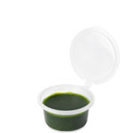 1.5 oz. Portion Cup with Hinged Lid