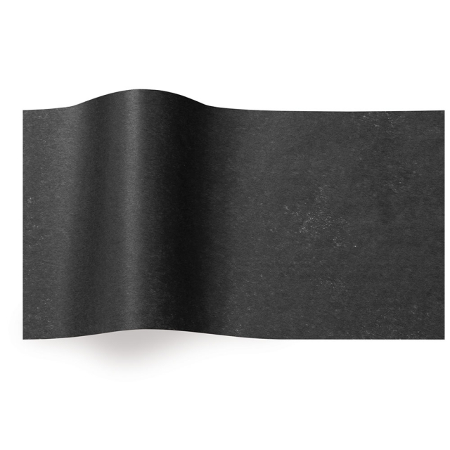 Black Tissue Paper - Satinwrap Tissue Paper - 20 x 30 in.