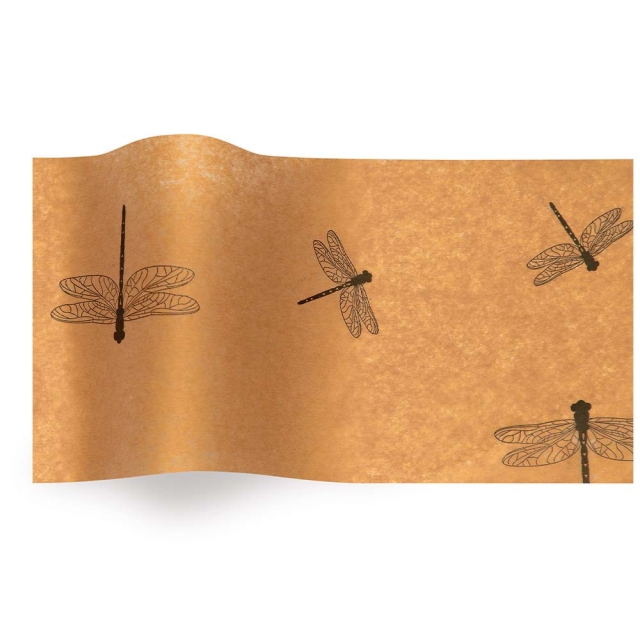 Dragonflies Tissue Paper - Pattern Retail Tissue - 20 x 30 in.