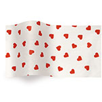 Contemporary Hearts Tissue Paper - Pattern Retail Tissue - 20 x 30 in.