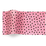 Speckled Raspberry Tissue Paper - Pattern Retail Tissue - 20 x 30 in.