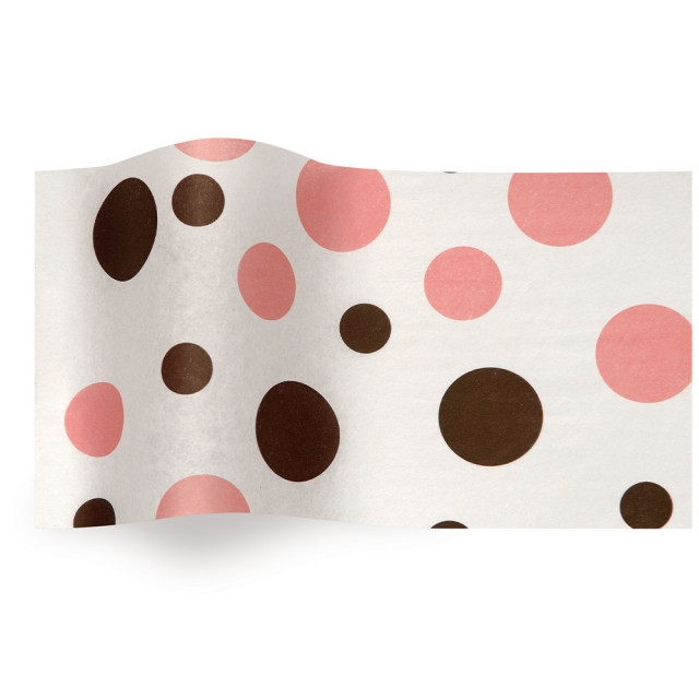 Neapolitan Dots Tissue Paper - Pattern Retail Tissue - 20 x 30 in.