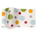 Island Dots Tissue Paper - Pattern Retail Tissue - 20 x 30 in.