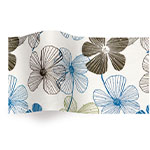 Floral Lines Tissue Paper - Pattern Retail Tissue - 20 x 30 in.