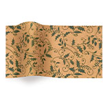 Totally Holly Tissue Paper - Pattern Retail Tissue - 20 x 30 in.