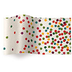 Confetti Dots Tissue Paper - Pattern Retail Tissue - 20 x 30 in.