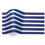 Awning Stripe Tissue Paper - Pattern Retail Tissue - 20 x 30 in.