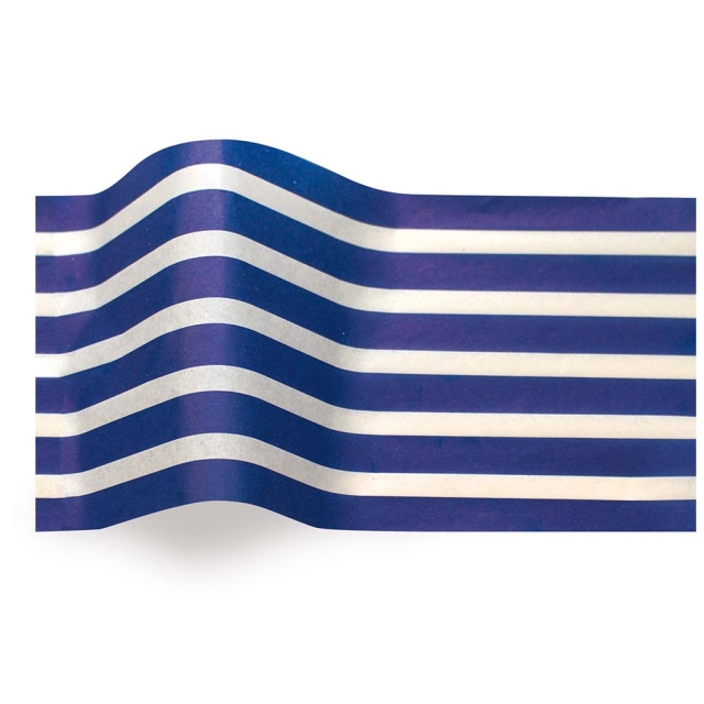 Awning Stripe Tissue Paper - Pattern Retail Tissue - 20 x 30 in.