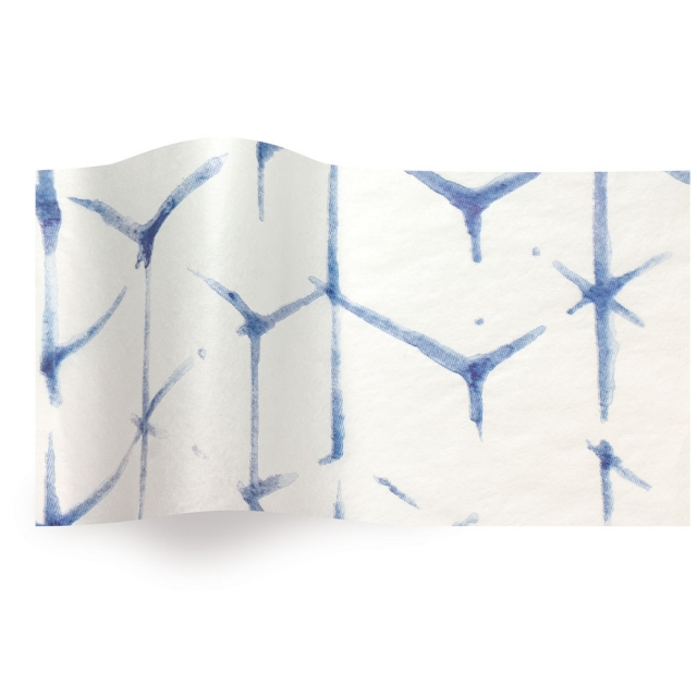 Shibori Tissue Paper - Pattern Retail Tissue - 20 x 30 in.