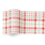 Perfectly Plaid Tissue Paper - Pattern Retail Tissue - 20 x 30 in.