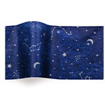 Night Sky Tissue Paper - Pattern Retail Tissue - 20 x 30 in.