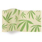 Cannabis Tissue Paper - Pattern Retail Tissue - 20 x 30 in.