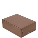 12 x 9 x 4" Chocolate Brown Cupcake Bakery Boxes