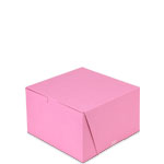 8 x 8 x 5" Pink Cake Bakery Boxes