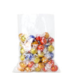 8 x 10 in. Clear Flat Clear Poly Plastic Food Bags