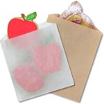 PFAS Free Grease Resistant Paper Sandwich Bags