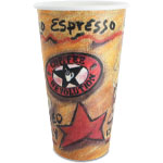 20 oz. Coffee Revolution Design Hot Drink Paper Coffee Cups