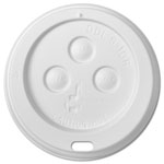 White Dome Lids for White, Ripple Wrap & Planet 8 oz. Paper Coffee Cups