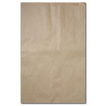 14 x 3 x 21 in. Natural Brown Kraft Paper Merchandise Bags - Machine Glazed