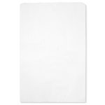 14 x 3 x 21 in. White Paper Merchandise Bags - Machine Glazed