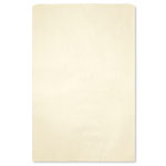 14 x 3 x 21 in. Cream Paper Merchandise Bags - Machine Glazed