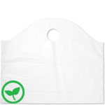 Biodegradable Super Wave Carryout Bags - 24 x 20 + 11"