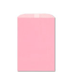 1/4# Petal Pink Gourmet Glassine Bags 4.75 x 6.75"