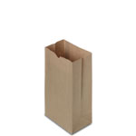 6lb. Natural Brown Kraft SOS Bags 100% Recycled