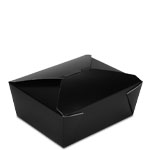 Bio-Pak Black #8 Large Snack Boxes