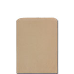 8.5" x 11" 100% Recycled Natural Brown Kraft Merchandise Bags