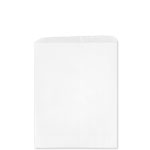 8.5" x 11" White Kraft Merchandise Bags