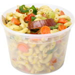 16 oz. Round Deli Style Container with Lid