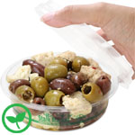 Compostable Deli Containers - PLA - 8 oz.