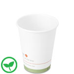 12 oz. Planet Compostable Paper Coffee Cups