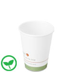 8 oz. Planet Compostable Paper Coffee Cups