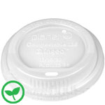 100% Compostable PLA Lid for 12/16/20 oz for Planet Paper Coffee Cups only