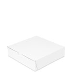 10 x 10 x 2.5" Matte White Pie / Bakery Boxes