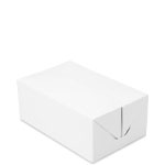 White Disposable Take Out Lunch Boxes - 7 x 4-1/2 x 2-3/4 in.