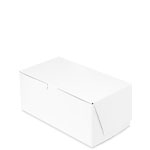 9 x 5 x 4" White Bakery Boxes