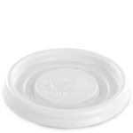 White Lids for Disposable Coffee Cups - Fits 4 oz. Dart / Solo Cups