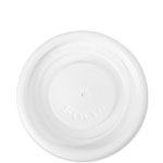 White Lids for Disposable Coffee Cups - Fits 4 oz. Dart / Solo Cups