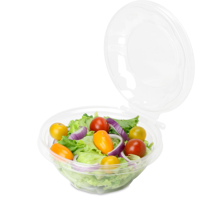 Tamper Evident / Tamper Resistant Clamshell Bowl - 24 oz.