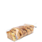 Clear Wicketed Bread Bag w / 2.5 in. Bottom Gusset - 7.25 X 13.125 in.