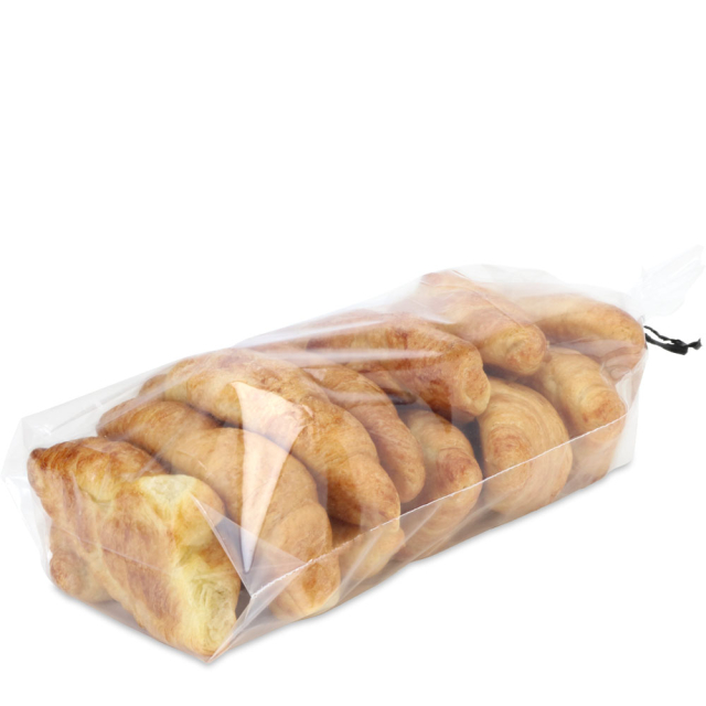 Clear Wicketed Bread Bag w / 2.5 in. Bottom Gusset - 7.25 X 13.125 in.