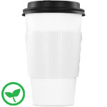 White Paper Coffee Cup Sleeves - EcoSleeve (12, 16, 20 oz.)