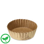 5.7 oz. Compostable Fluted Baking Cup