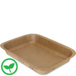 Compostable Baking Tray - 8.3 x 6 x 1.13 in.